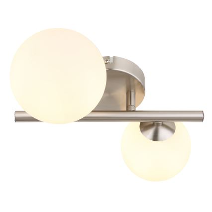 Globo - LED Felületre szerelhető csillár 2xG9/3W/230V matt króm