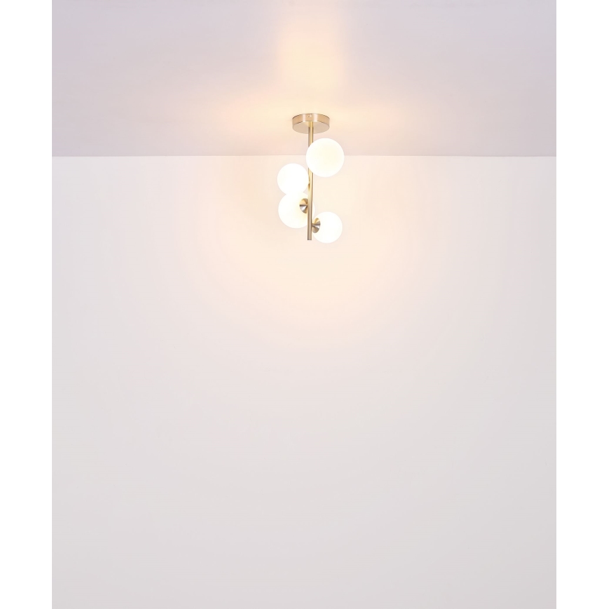 Globo - LED Csillár rúdon 4xG9/3W/230V matt króm