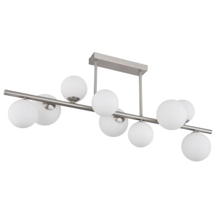 Globo - LED Csillár rúdon 9xG9/3W/230V matt króm