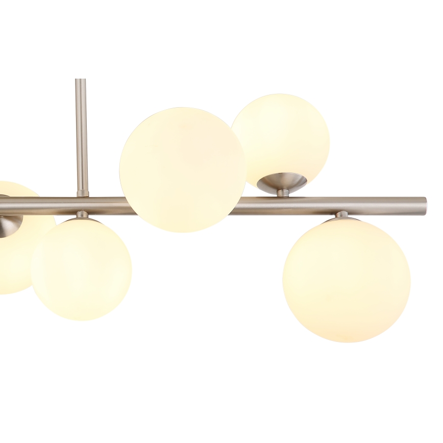 Globo - LED Csillár rúdon 9xG9/3W/230V matt króm