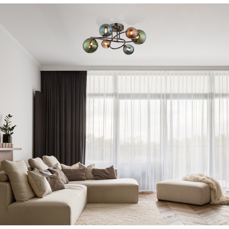 Globo - LED Felületre szerelhető csillár 6xG9/3,5W/230V