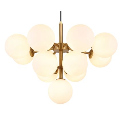 Globo - Csillár zsinóron 13xG9/5W/230V átm. 56 cm arany
