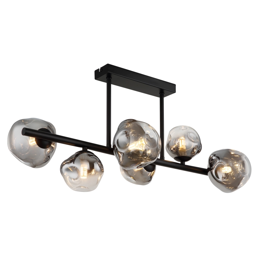 Globo - Rúdon függő csillár VELORA 6xG9/5W/230V