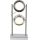 GLOBO 56946-2T - BARONI LED asztali lámpa 2xLED/5W/15V