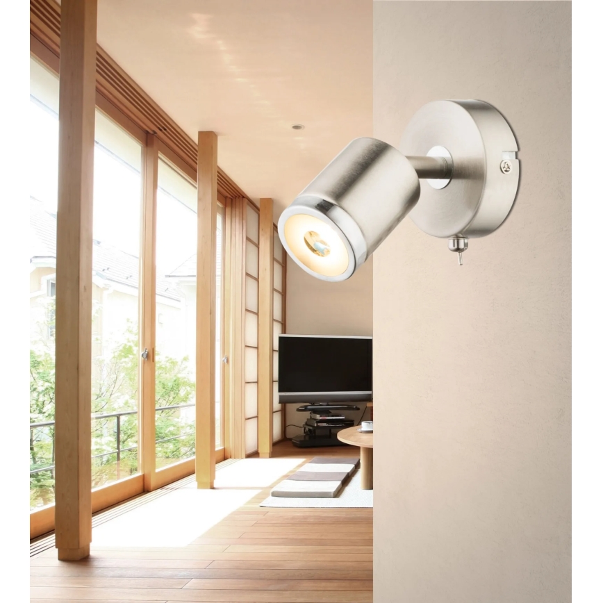 Globo - LED fali spotlámpa LED/4W/230V