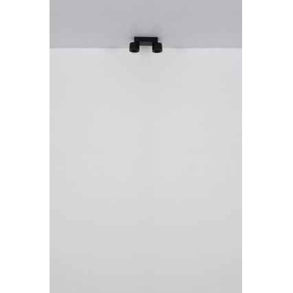 Globo - LED Spotlámpa 2xLED/6W/230V fekete