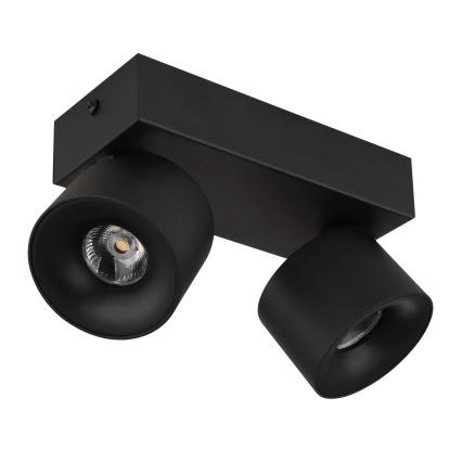 Globo - LED Spotlámpa 2xLED/6W/230V fekete