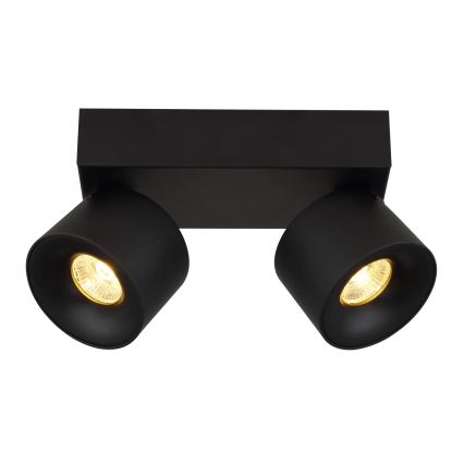 Globo - LED Spotlámpa 2xLED/6W/230V fekete