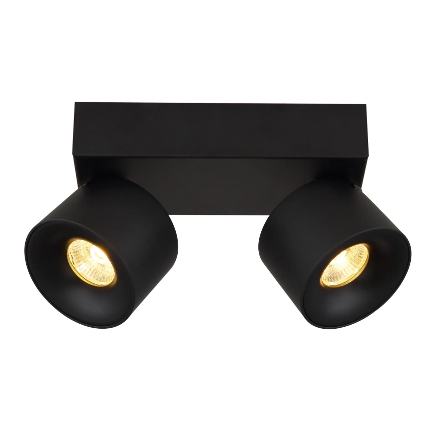 Globo - LED Spotlámpa 2xLED/6W/230V fekete
