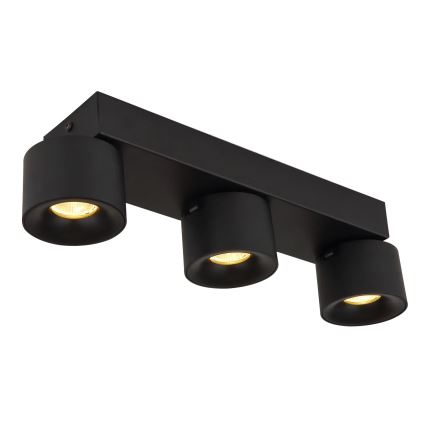 Globo - LED Spotlámpa 3xLED/6W/230V fekete