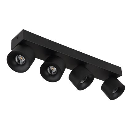 Globo - LED Spotlámpa 4xLED/6W/230V fekete