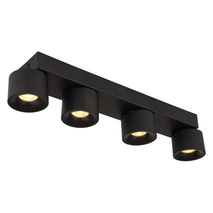 Globo - LED Spotlámpa 4xLED/6W/230V fekete