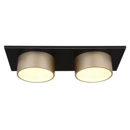Globo - LED mennyezeti lámpa LED/24W/230V 3000K 46x20 cm sárgaréz