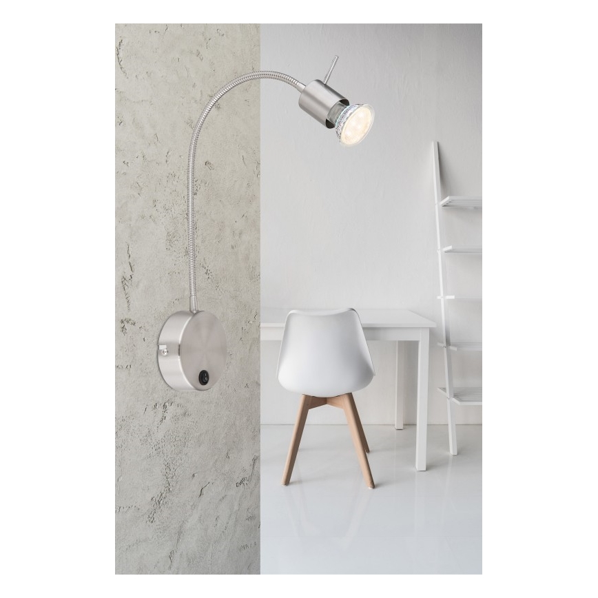 Globo - Rugalmas lámpa 1xGU10/35W/230V