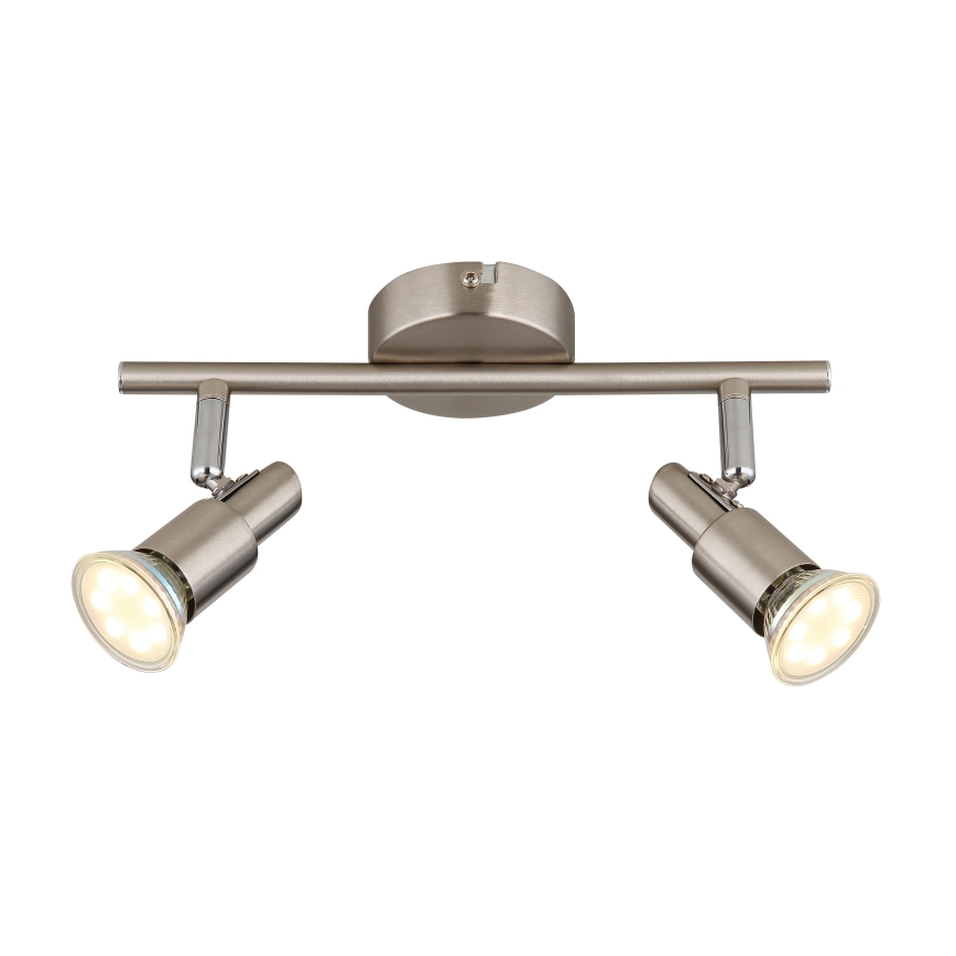 Globo - LED Spotlámpa 2xGU10/3W/230V