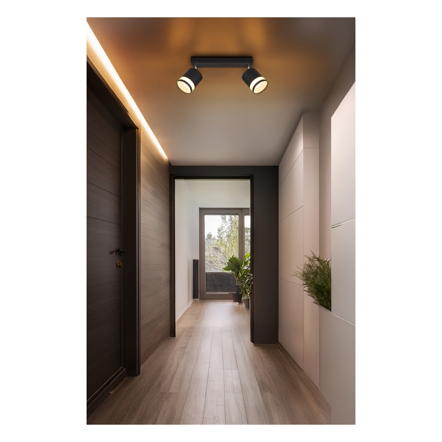 Globo - LED Spotlámpa 2xGX53/7W/230V 3000K