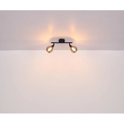 Globo - Spotlámpa 2xE14/40W/230V fekete