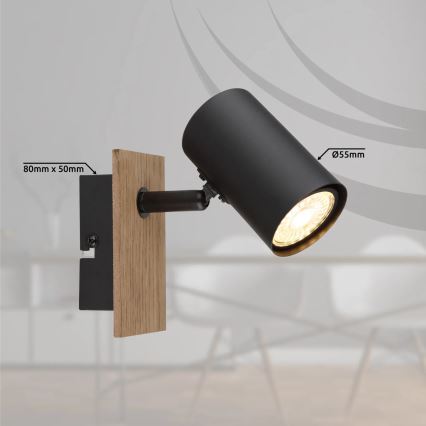 Globo - Fali spotlámpa 1xGU10/35W/230V