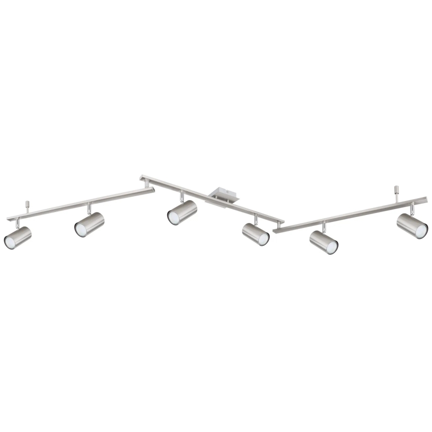 Globo - spotlámpa 6xGU10/35W/230V matt króm