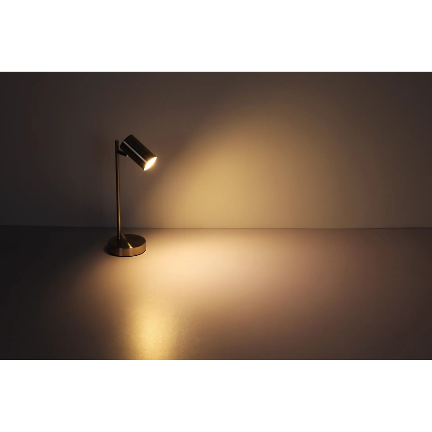 Globo - Asztali lámpa 1xGU10/5W/230V matt króm