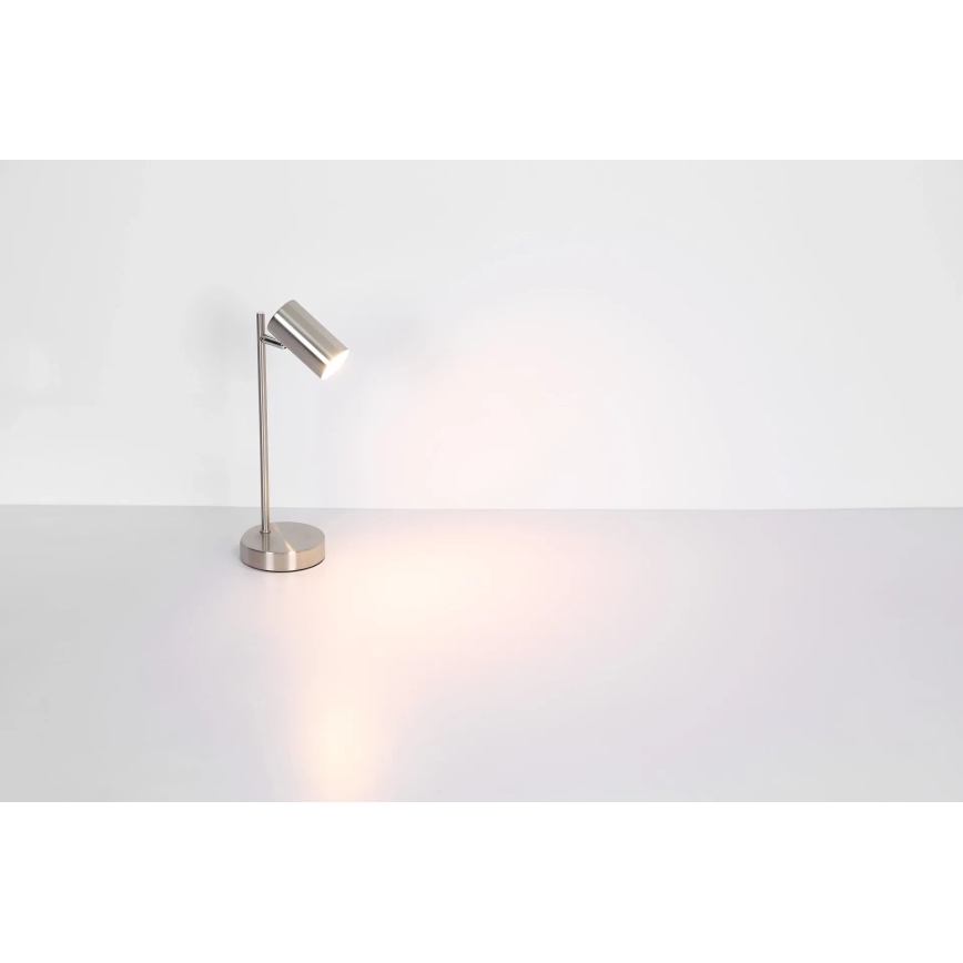 Globo - Asztali lámpa 1xGU10/5W/230V matt króm