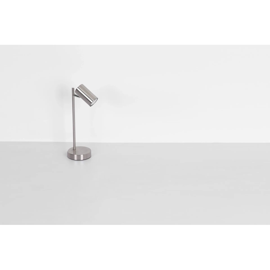 Globo - Asztali lámpa 1xGU10/5W/230V matt króm