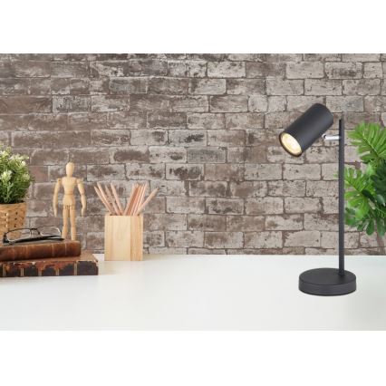 Globo - Asztali lámpa 1xGU10/5W/230V fekete