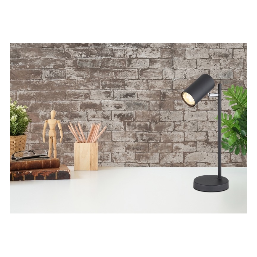 Globo - Asztali lámpa 1xGU10/5W/230V fekete