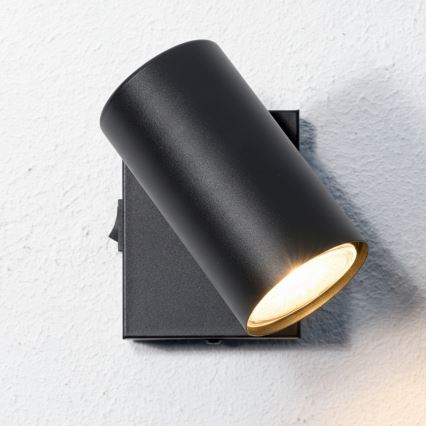 Globo - Fali spotlámpa 1xGU10/25W/230V fekete