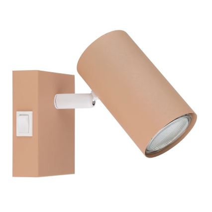 Globo - Fali spotlámpa 1xGU10/25W/230V narancs