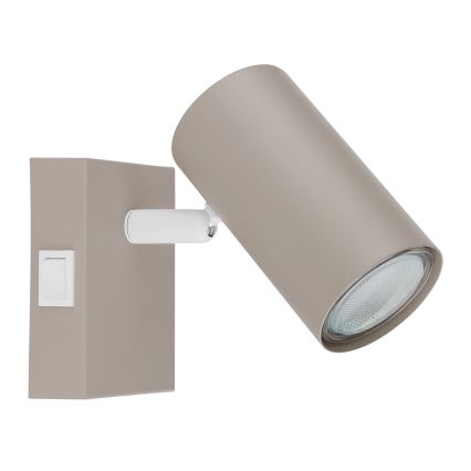 Globo - Falra szerelhető spotlámpa 1xGU10/25W/230V