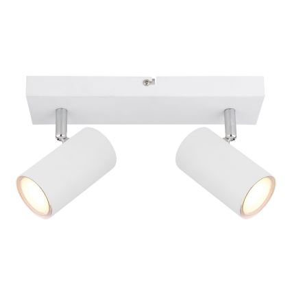 Globo - Spotlámpa 2xGU10/35W/230V fehér