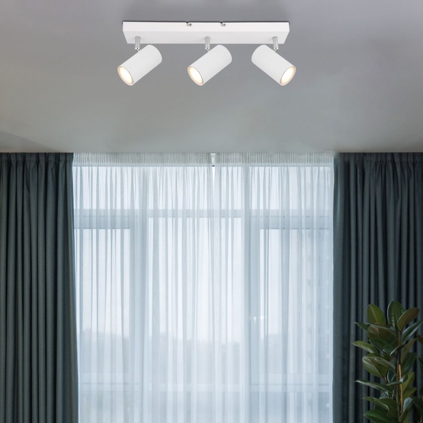 Globo - Spotlámpa 3xGU10/35W/230V fehér