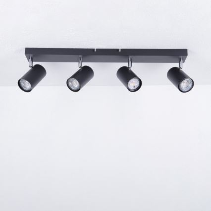 Globo - Spotlámpa 4xGU10/35W/230V fekete