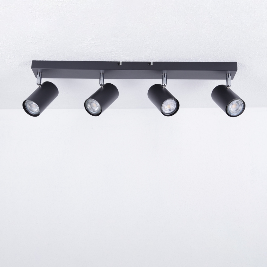 Globo - Spotlámpa 4xGU10/35W/230V fekete