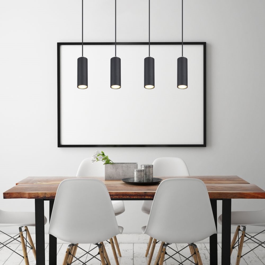 Globo - Függeszték kábelre 4xGU10/35W/230V fekete