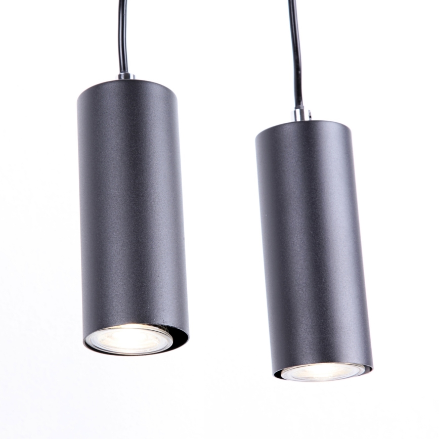 Globo - Függeszték kábelre 4xGU10/35W/230V fekete