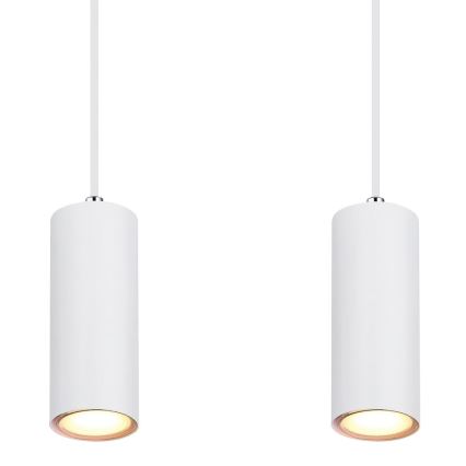 Globo - Függeszték kábellel 4xGU10/35W/230V fehér