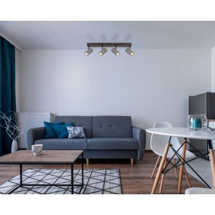 Globo - Spotlámpa 4xGU10/25W/230V