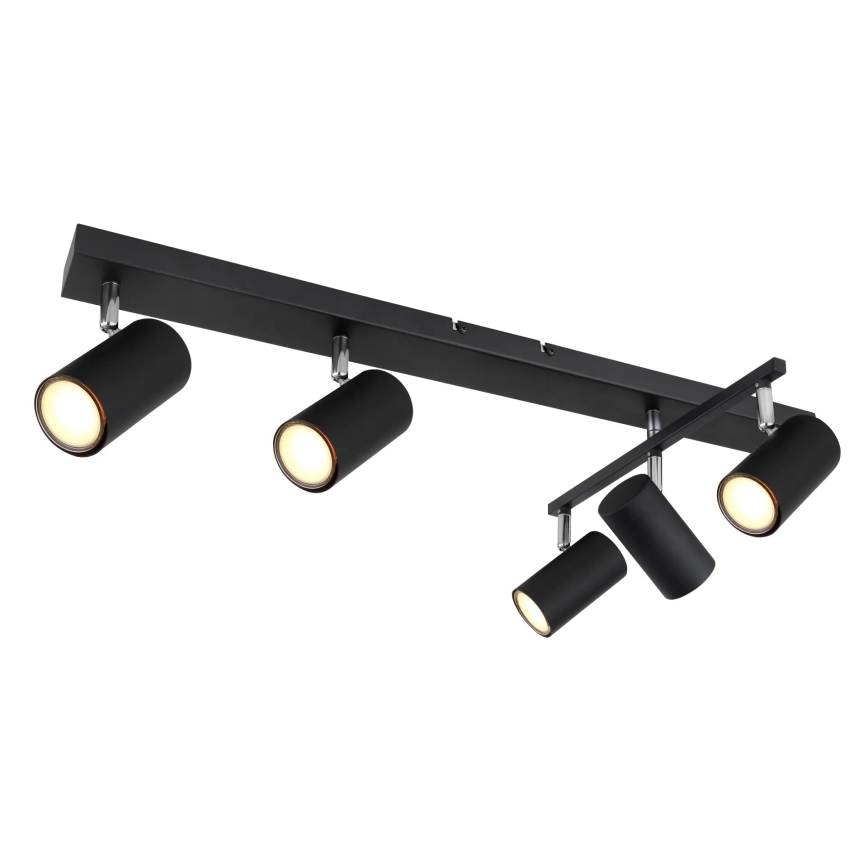 Globo - spotlámpa 5xGU10/35W/230V fekete