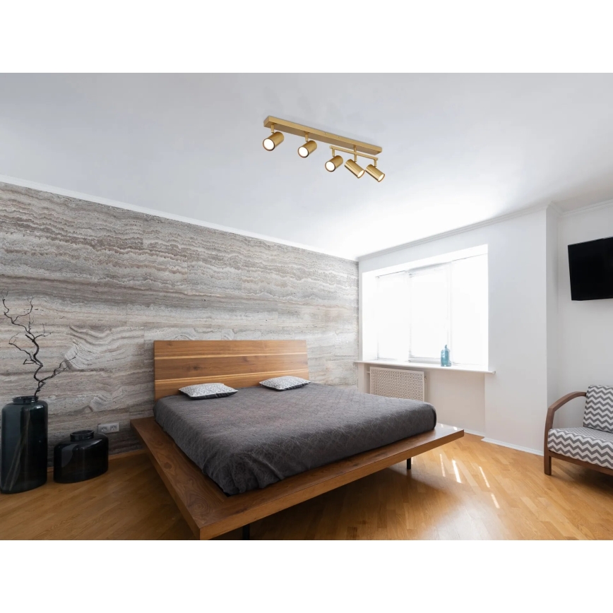 Globo - spotlámpa 5xGU10/35W/230V arany