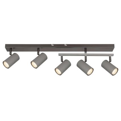 Globo - spotlámpa 5xGU10/35W/230V szürke