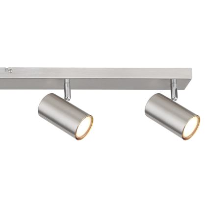 Globo - spotlámpa 6xGU10/35W/230V matt króm