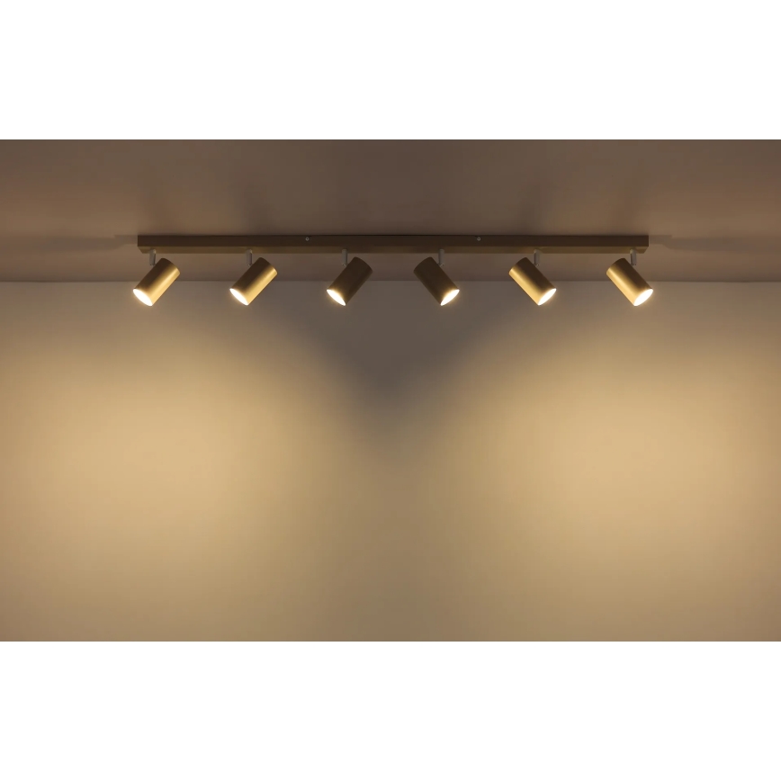 Globo - spotlámpa 6xGU10/35W/230V bézs