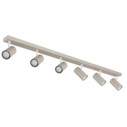 Globo - spotlámpa 6xGU10/35W/230V bézs