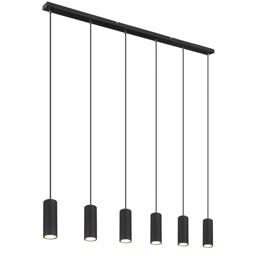 Globo - Kábelre függesztett csillár 6xGU10/35W/230V