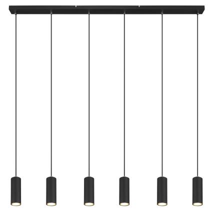 Globo - Kábelre függesztett csillár 6xGU10/35W/230V