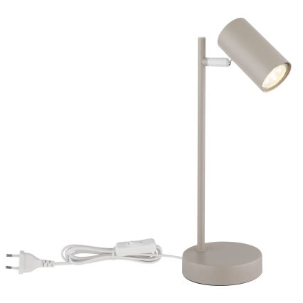 Globo - Asztali lámpa 1xGU10/5W/230V bézs
