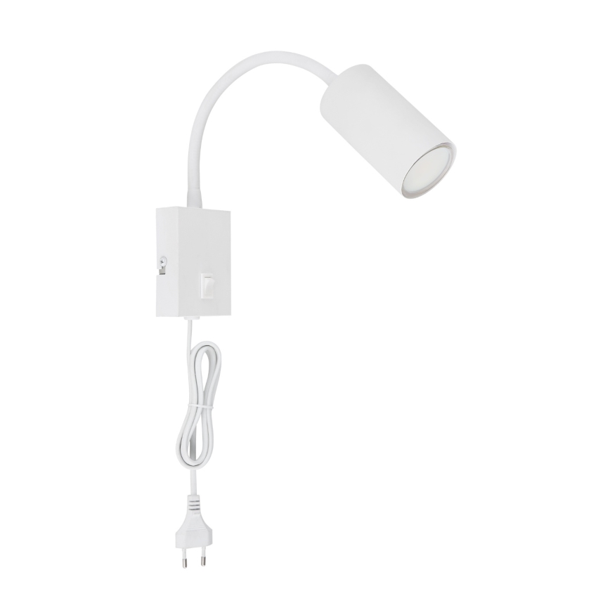 Globo - Rugalmas fali lámpa 1xGU10/25W/230V fehér