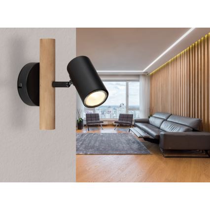 Globo - Fali spotlámpa 1xGU10/5W/230V fa/fém